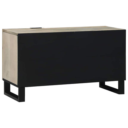 TV Enheter Vit 80 x 33 x 46 cm Konstruerat trä