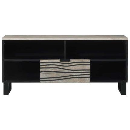TV Enheter med låda Vit 105 x 33 x 46 cm Konstruerat trä