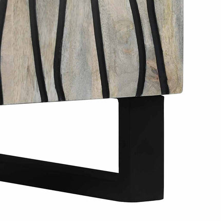 Medielagringsskåp och hyllor Vit och svart 60 x 33 x 75 cm