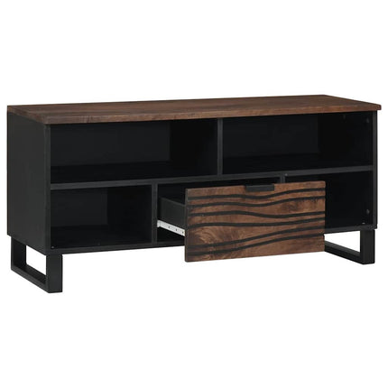 TV Enheter med låda Valnöt 105 x 33 x 46 cm Konstruerat trä
