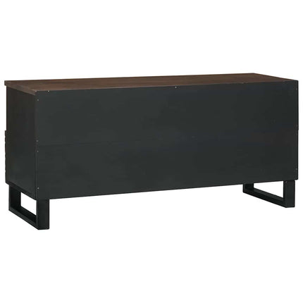 TV Enheter med låda Valnöt 100 x 33 x 46 cm Konstruerat trä