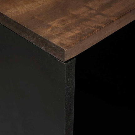 Sideboard Brun 80 x 33 x 75 cm massivt mangoträ