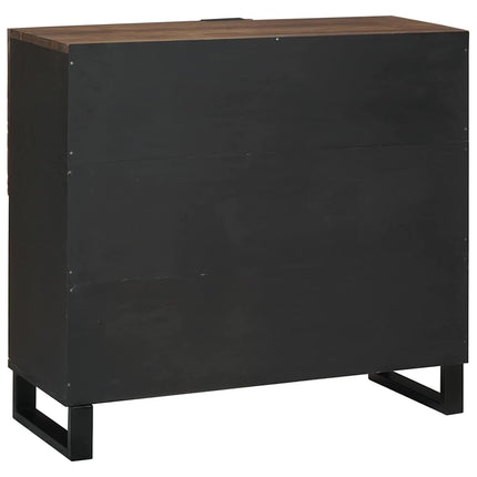 Sideboard Brun 80 x 33 x 75 cm massivt mangoträ