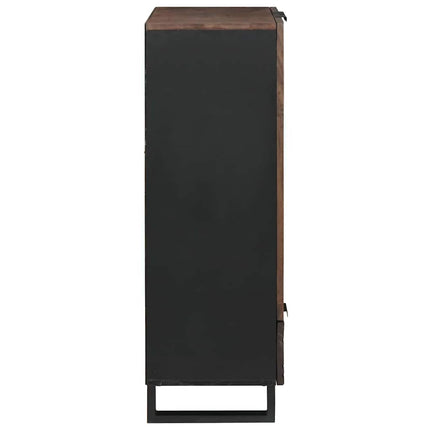 Highboard Brun 60 x 33 x 100 cm massivt mangoträ