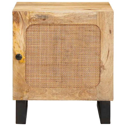 Nattduksbord 2 pcs Naturfärg 40 x 33 x 46 cm