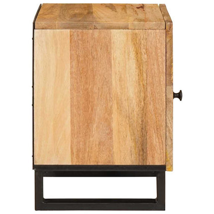 Nattduksbord 2 pcs Naturfärg 40 x 33 x 46 cm