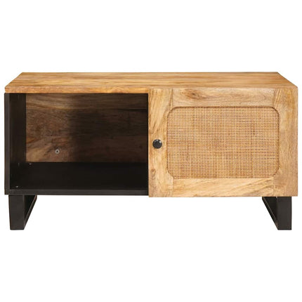 Kaffeebord Naturfärg 80 x 50 x 40 cm Massivt mangoträ