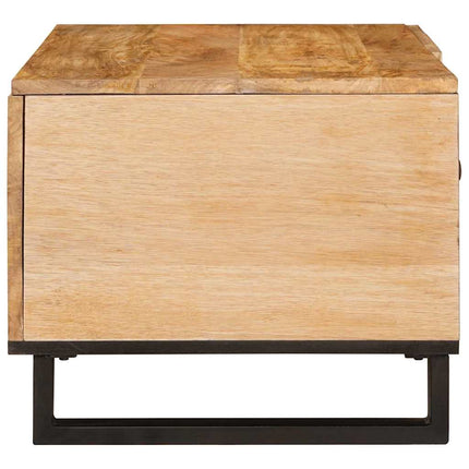 Kaffeebord Naturfärg 80 x 50 x 40 cm Massivt mangoträ