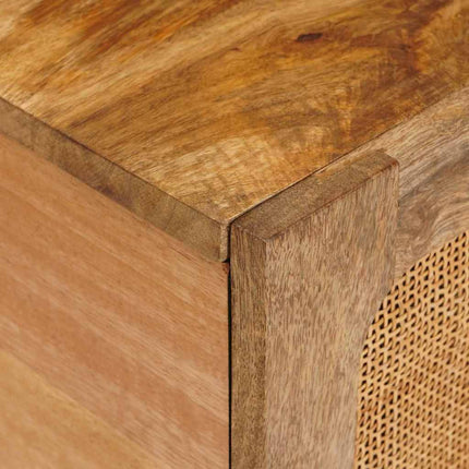 Kaffeebord Naturfärg 80 x 50 x 40 cm Massivt mangoträ