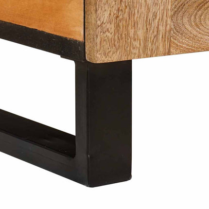 Kaffeebord Naturfärg 80 x 50 x 40 cm Massivt mangoträ
