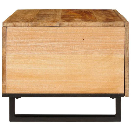 Kaffeebord Naturfärg 80 x 50 x 40 cm Massivt mangoträ
