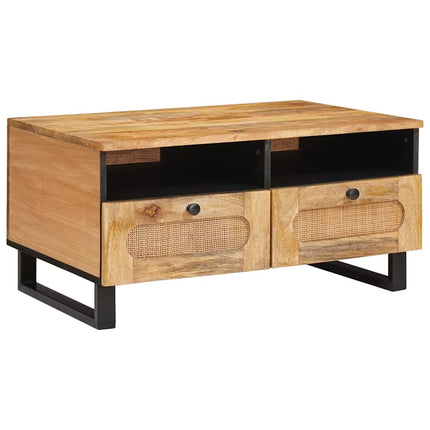 Kaffeebord Artisan Ek 80 x 54 x 40 cm Massivt mangoträ