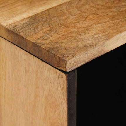 TV-skåp med lagring Brun 80 x 33 x 46 cm Massivt mangoträ