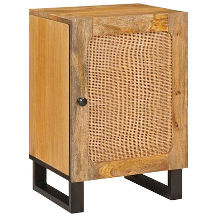 Badrumsskåp med hylla Brun 38 x 33 x 58 cm Massivt mangoträ
