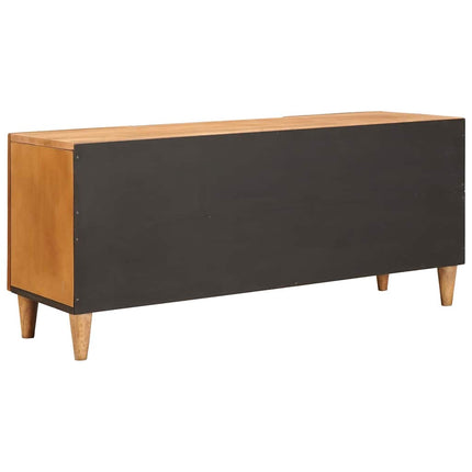 TV Enheter med hylla Ljusbrun 105 x 33 x 46 cm Massivt mangoträ