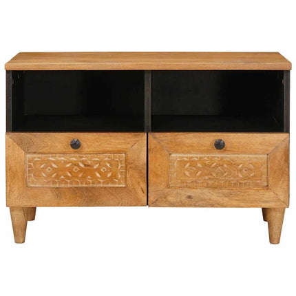 TV Enheter med låda Ljusbrun 70 x 33 x 46 cm Konstruerat trä