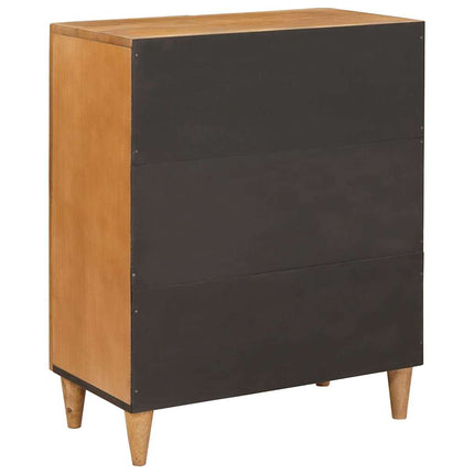 Sideboard Ljusbrun 60 x 33 x 75 cm massivt mangoträ
