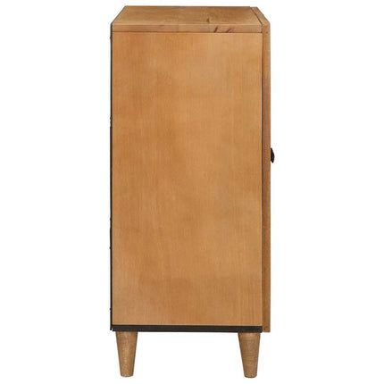 Sideboard Ljusbrun 60 x 33 x 75 cm massivt mangoträ