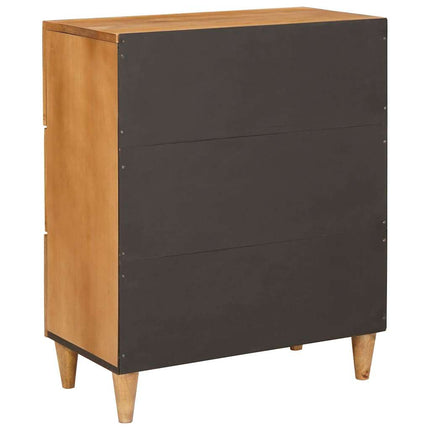Sideboard Ljusbrun 60 x 33 x 75 cm massivt mangoträ