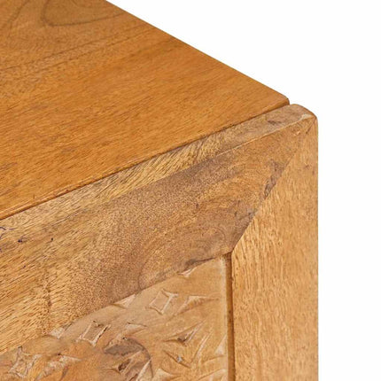 TV Enheter med hylla Ljusbrun 80 x 33 x 46 cm Konstruerat trä