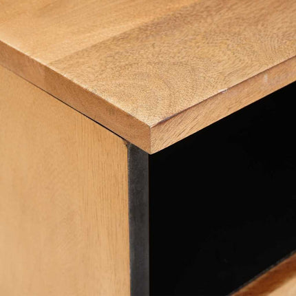 TV-skåp med låda med hylla 100 x 33 x 46 cm Massivt mangoträ