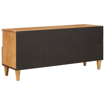TV-skåp med låda med hylla 100 x 33 x 46 cm Massivt mangoträ