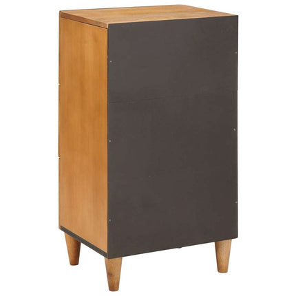 Sideboard med låda Ljusbrun 33.5 x 40 x 75 cm