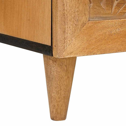 Sideboard 80 x 33 x 75 cm Massivt mangoträ
