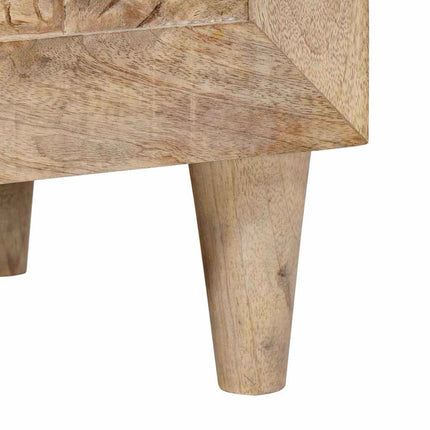 Nattduksbord 2 pcs Vit 80 x 50 x 40 cm Konstruerat trä