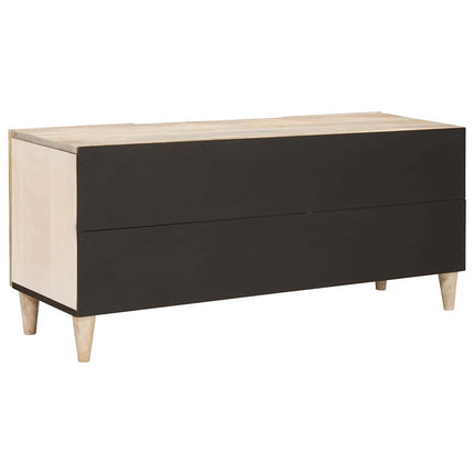 TV Enheter med hylla Vit 105 x 33 x 46 cm Konstruerat trä