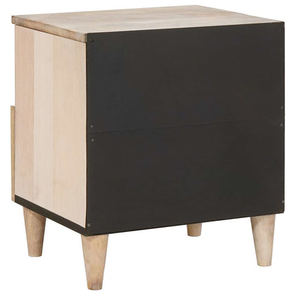 Nattduksbord Vit 40 x 33 x 46 cm Konstruerat trä