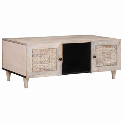 Kaffeebord Beige 100 x 54 x 40 cm Konstruerat trä