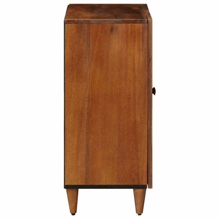Sideboard Valnöt 60 x 33 x 75 cm Massivt mangoträ