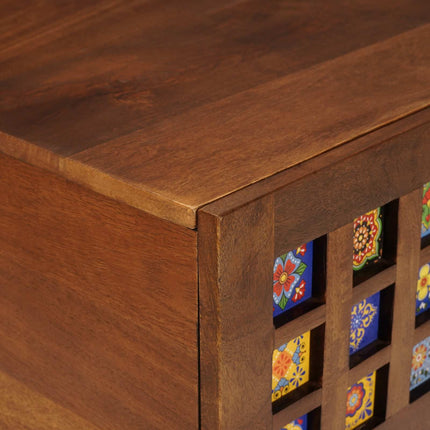 Kaffeebord Brun 100 x 54 x 40 cm Massivt mangoträ