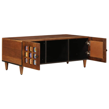 Kaffeebord Brun 100 x 54 x 40 cm Massivt mangoträ