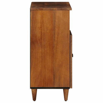 Sideboard med lagring Valnöt 60 x 33 x 75 cm Massivt mangoträ