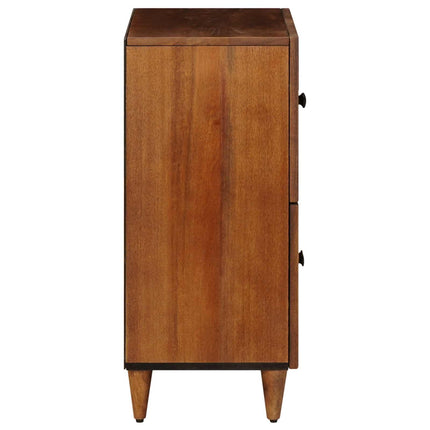 Sideboard med lagring Valnöt 60 x 33 x 75 cm Massivt mangoträ