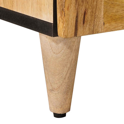 Nattduksbord Naturfärg 40 x 33,5 x 46 cm Massivt mangoträ