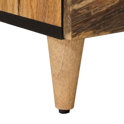 TV-skåp med låda Naturfärg 70 x 33 x 46 cm Massivt mangoträ