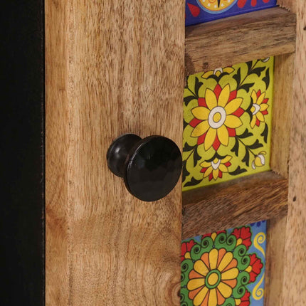 Kaffeebord Naturfärg 80 x 50 x 40 cm Massivt mangoträ