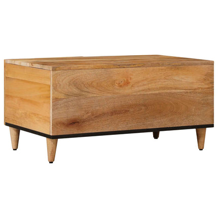 Kaffeebord Naturfärg 80 x 50 x 40 cm Massivt mangoträ
