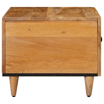 Kaffeebord Naturfärg 80 x 50 x 40 cm Massivt mangoträ