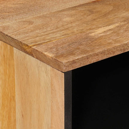 Nattduksbord Naturfärg 50 x 33 x 62 cm Massivt mangoträ