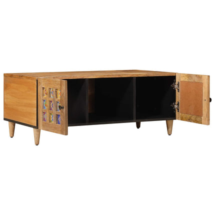 Kaffeebord Naturfärg 100 x 54 x 40 cm Massivt mangoträ