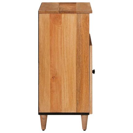 Sideboard med dörr Naturfärg 60 x 33,5 x 75 cm Massivt mangoträ