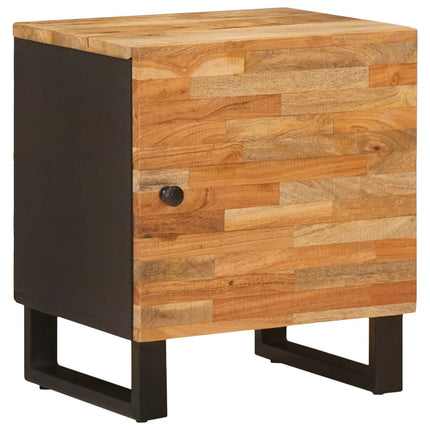 Nattduksbord 2 st Brun 40 x 33 x 46 cm Massivt mangoträ