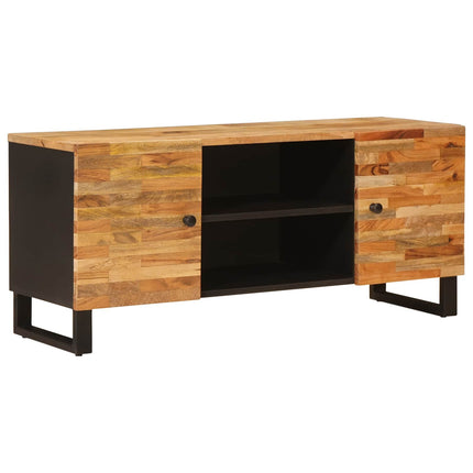 TV-skåp med lagring Brun 105 x 33 x 46 cm Massivt mangoträ