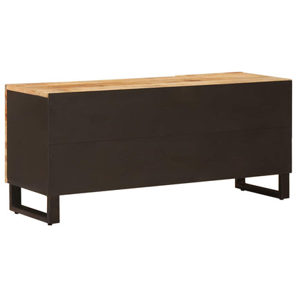 TV-skåp med lagring Brun 105 x 33 x 46 cm Massivt mangoträ