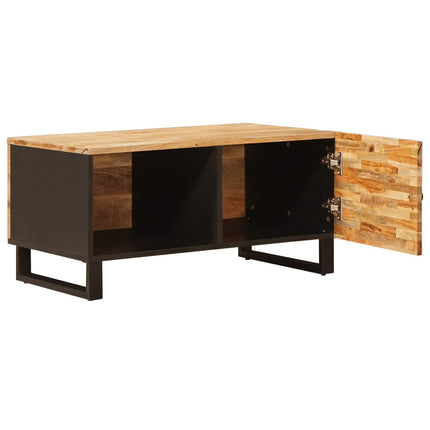 Kaffeebord Brun 80 x 50 x 40 cm Massivt mangoträ