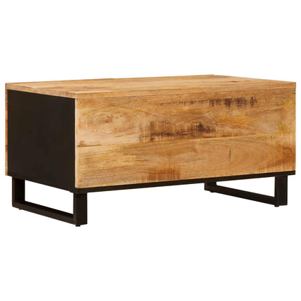 Kaffeebord Brun 80 x 50 x 40 cm Massivt mangoträ